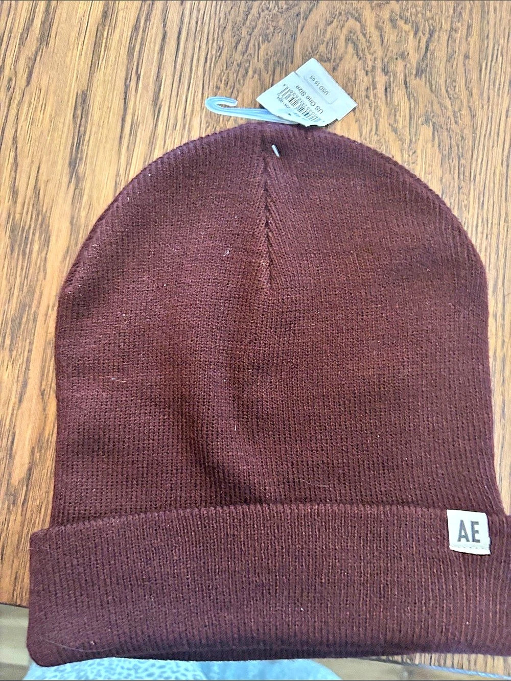 American Eagle Brown Knit Beanie NWT